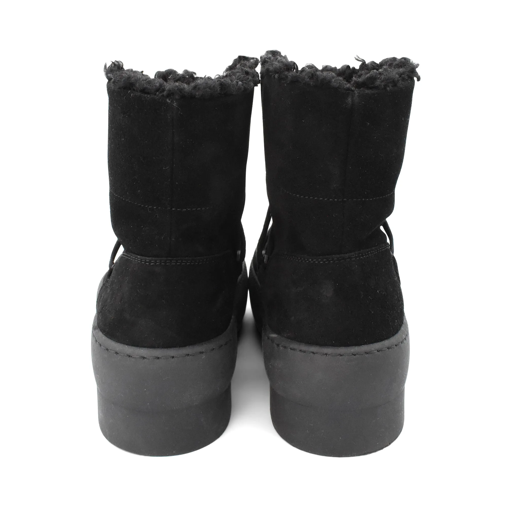 Gia Borghini 'Gia 24' Shearling Boots - Women's 37