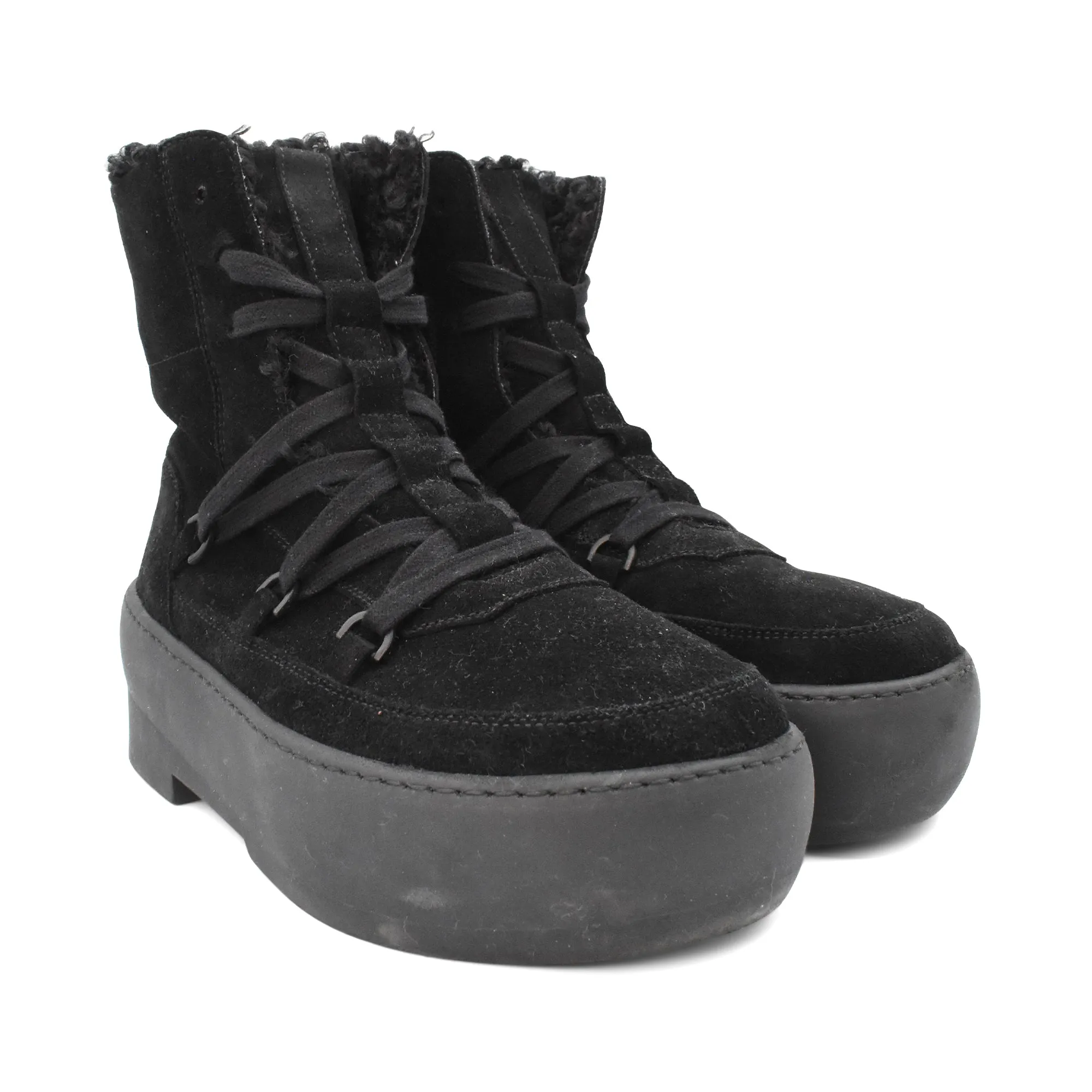 Gia Borghini 'Gia 24' Shearling Boots - Women's 37