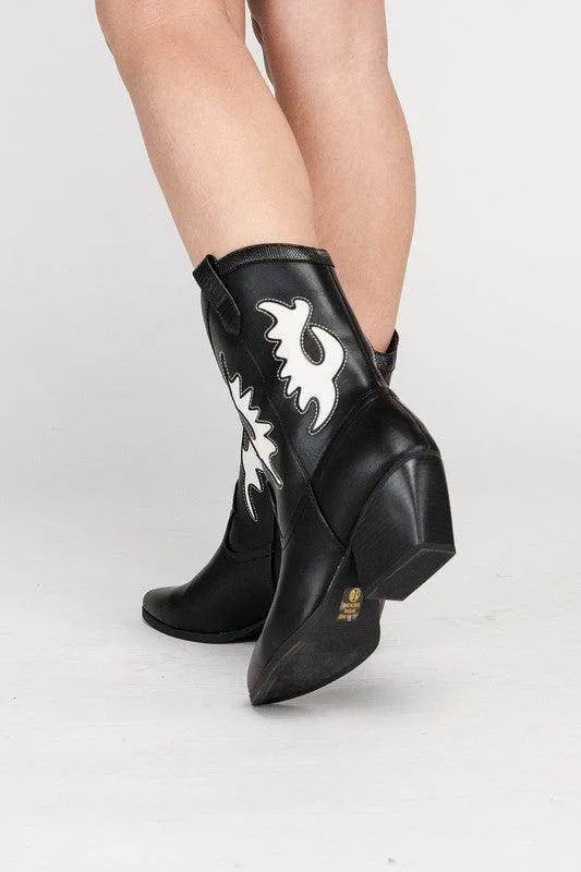 Giga Western High Ankle Boots