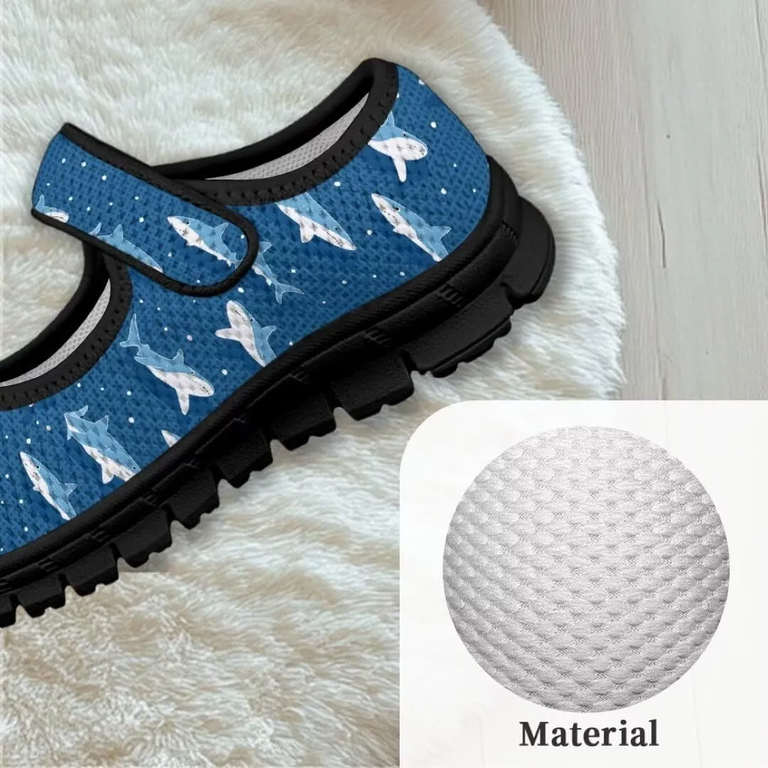 Girls Mesh Sneaker Toddler Mary Jane Shoes Lightweight Casual Shoes for Running Vacation