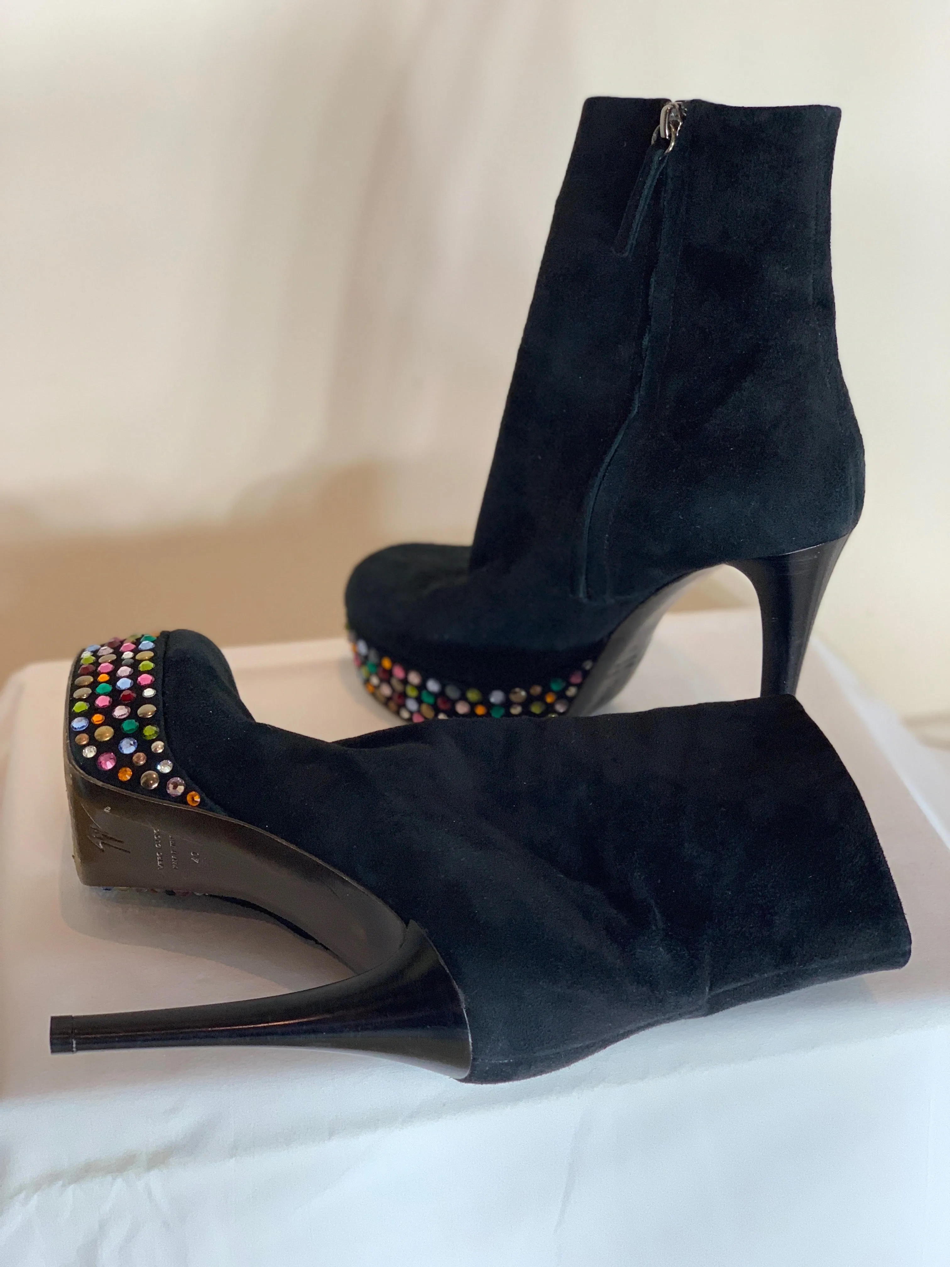 Giuseppe Zanotti Bejewelled Boots
