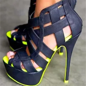 Gladiator High Heel Sandals