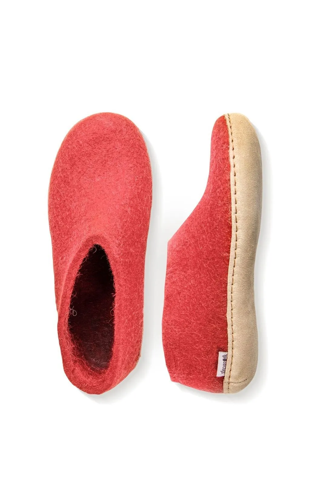 Glerups Shoe - Leather - Red