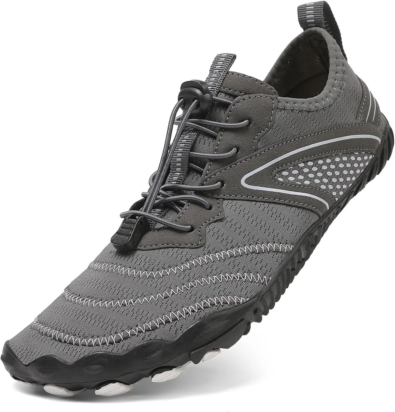 Grounded Footwear for Women Men Wide Toe Box Sneakers Dry Athletic Running Sports Walking Spring Summer Beach Wear Unisex Sneaker Waterproof Hiking Shoe Non Slip Barefoot Shoes Quick Hike