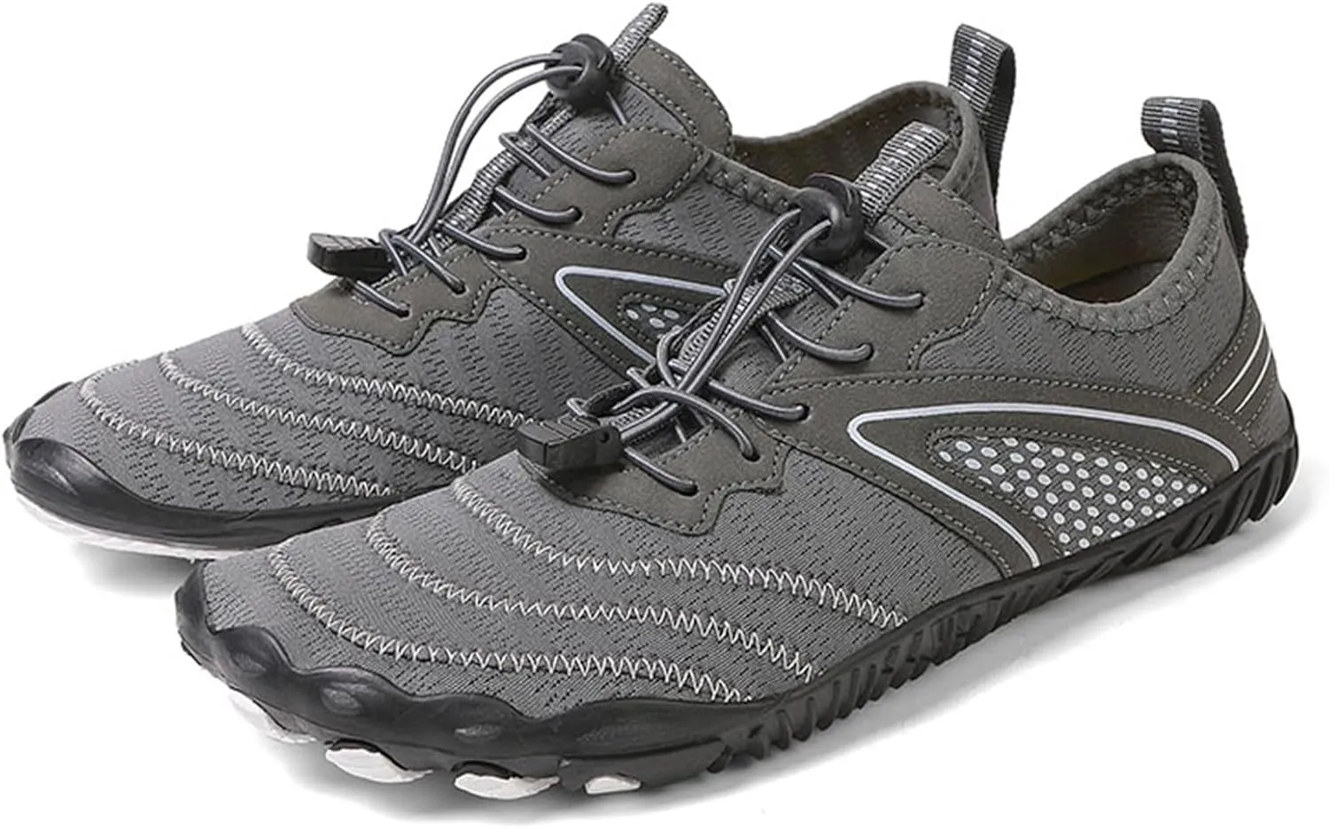 Grounded Footwear for Women Men Wide Toe Box Sneakers Dry Athletic Running Sports Walking Spring Summer Beach Wear Unisex Sneaker Waterproof Hiking Shoe Non Slip Barefoot Shoes Quick Hike