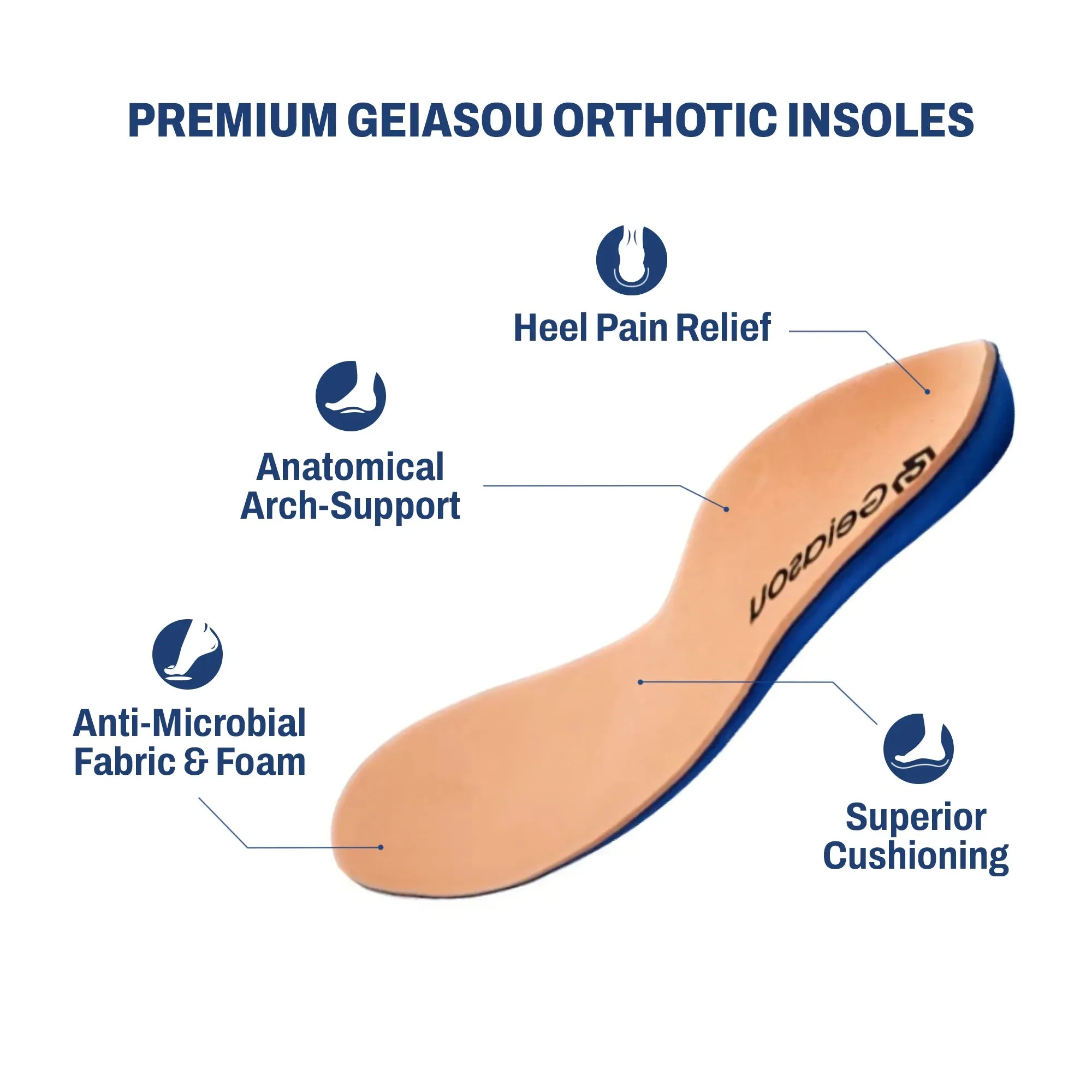 GRW Ortho Women’s Hand-free Shoes | Breathable Comfort Walking Shoes