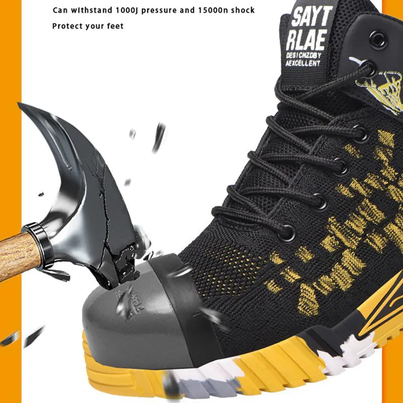 Guglngo Safety boots indestructible work boots