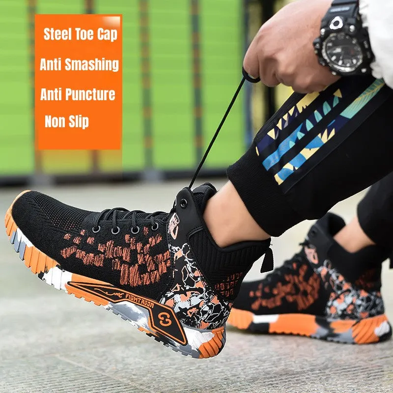 Guglngo Safety boots indestructible work boots