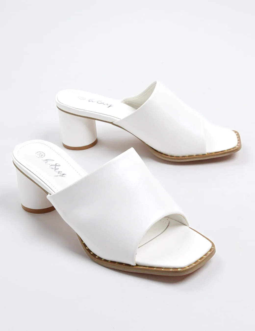 H&Y - Women's Block Mules