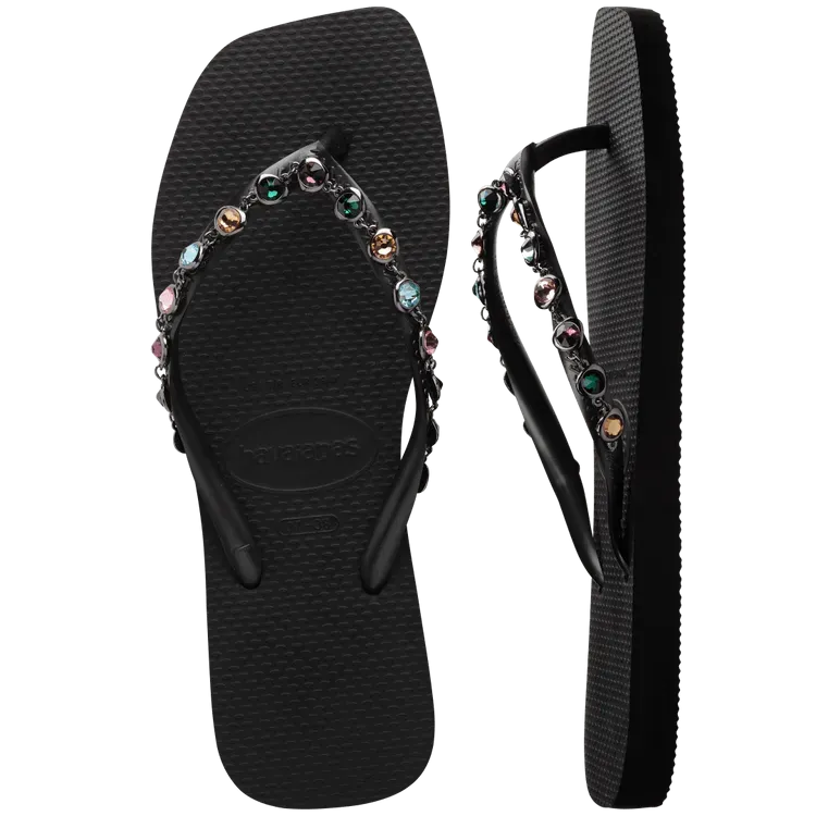 Havaianas Slim Square Luxury Flip Flops