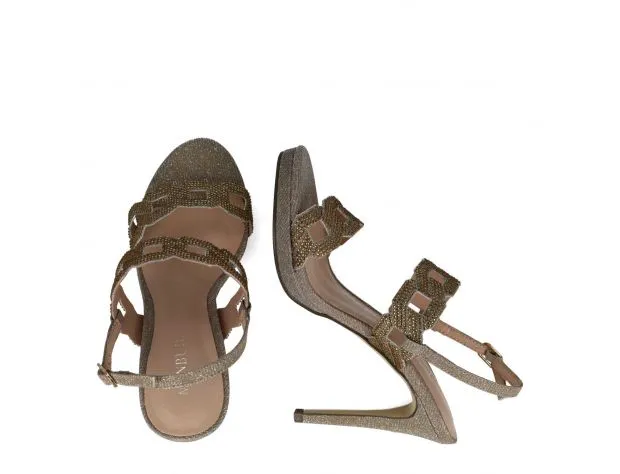 Heeled Sparkle Sandal