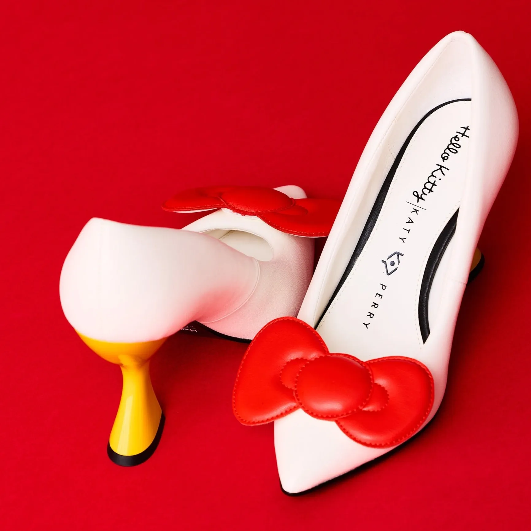 Hello Kitty x Katy Perry Bow Heel (White)