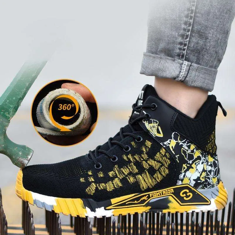 High Flyer Pro High Top Steel Toe Shoes