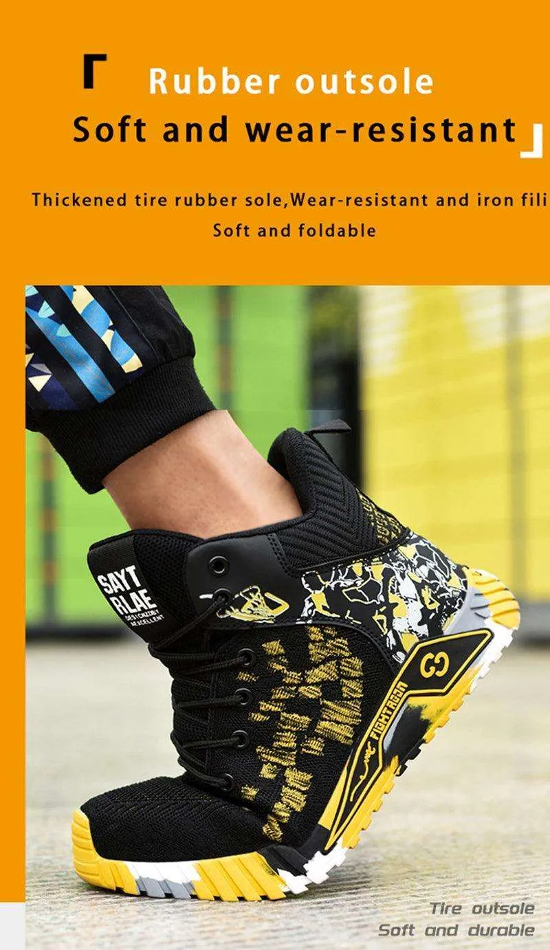 High Flyer Pro High Top Steel Toe Shoes