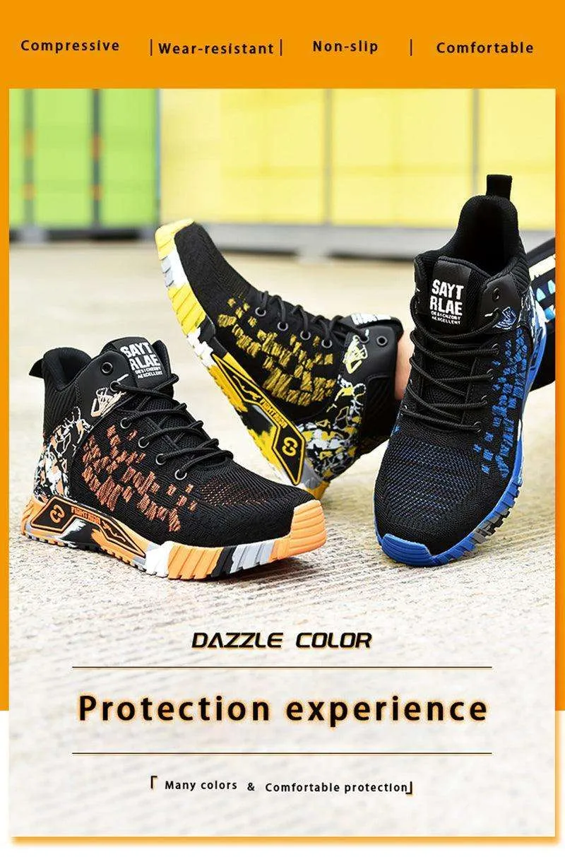 High Flyer Pro High Top Steel Toe Shoes