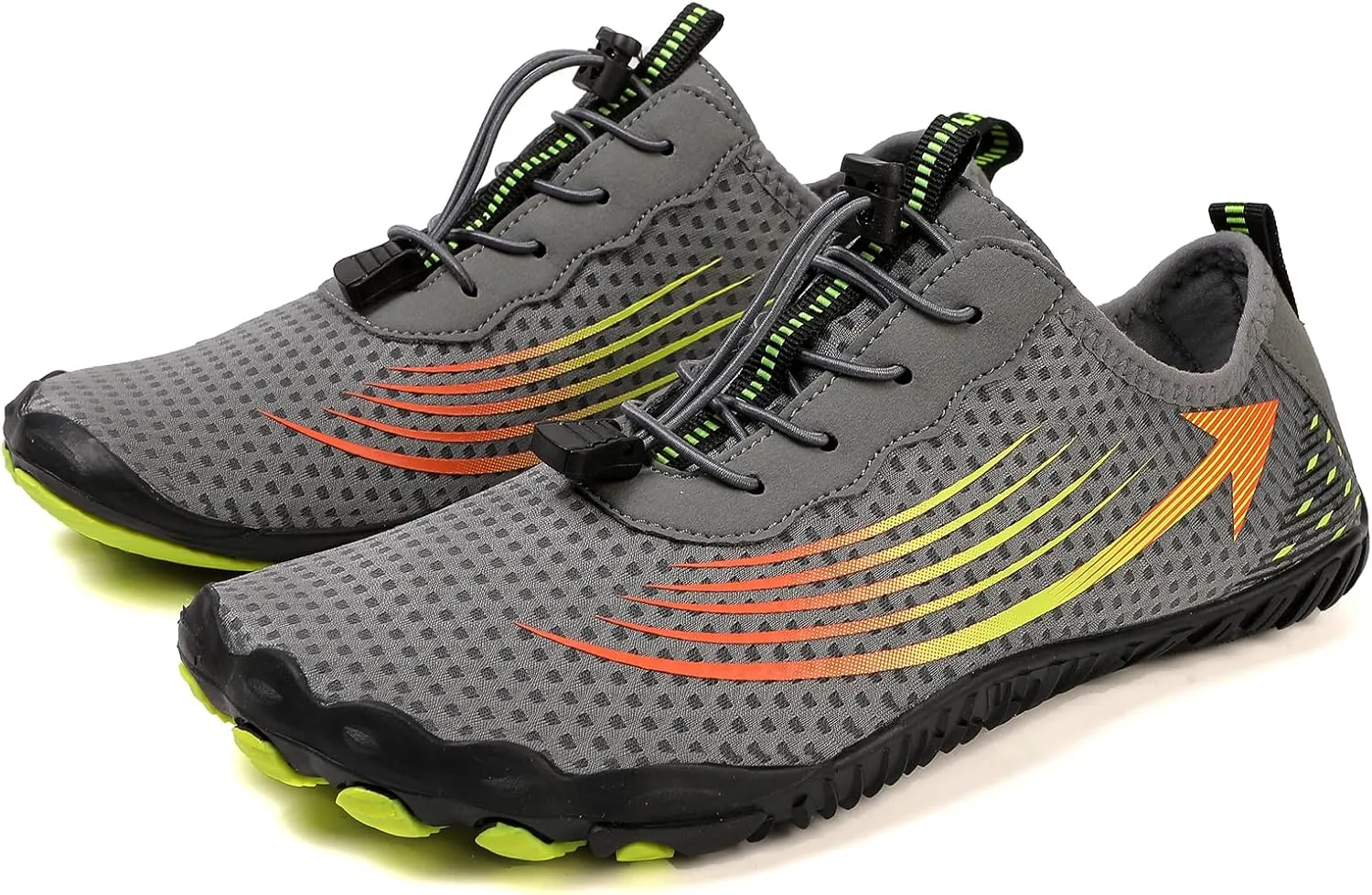 Hike Barefoot Footwear Womens Men Unisex Breathable & Non-Slip Athletic Wide Toe Water Shoes Hiking Swim Outdoor Beach Quick-Dry Aqua Pool Socks Surfing Exercise Adult Sock River Lake Kayaking