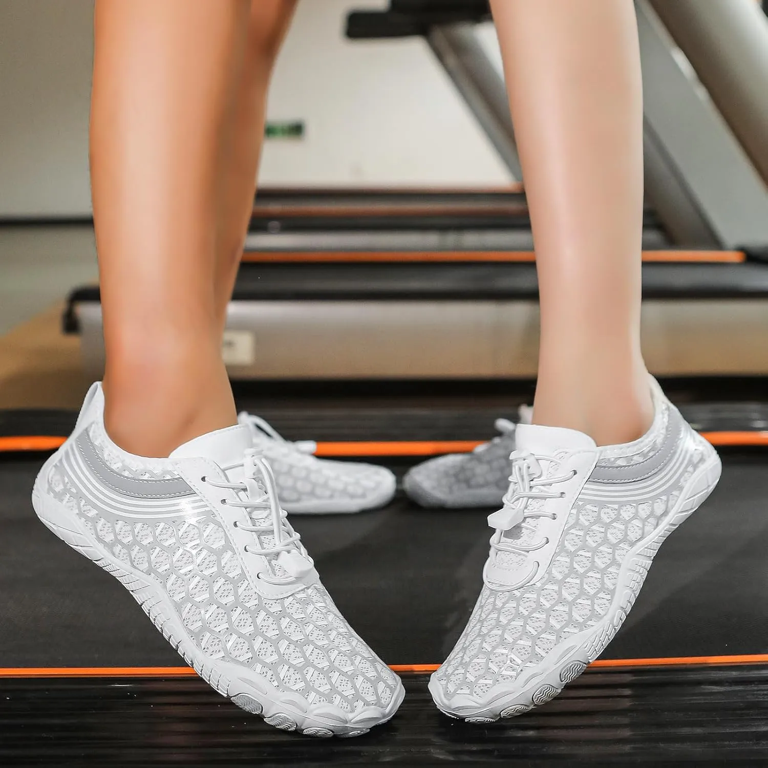 Hike Barefoot Shoes for Women Men Breathable Non-Slip Athletic Footwear Wide Toe Water Hiking Neuropathy Grounded Comfort Wear Pro Box Healthy Unisex Outdoor Beach Sneakers Diabetic Shoe