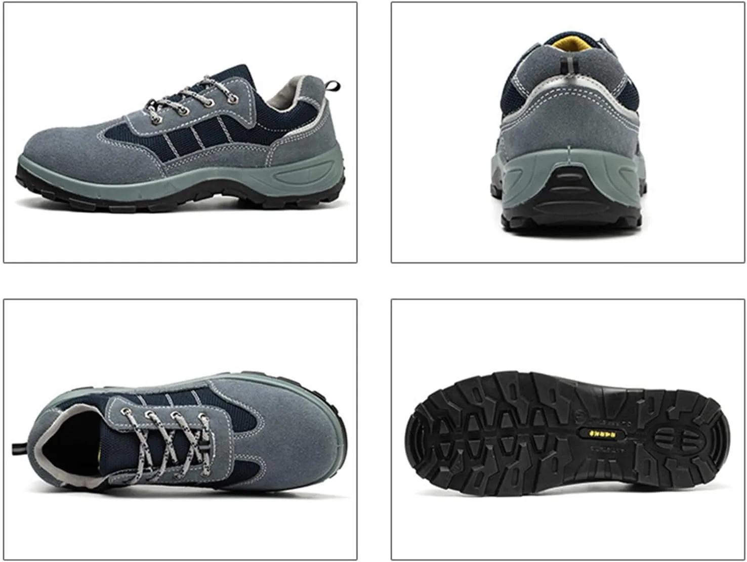Hiking Shoes Women Waterproof Mesh Lightweight Breathable Walking Shoes Men Non Slip Lace Up Running Shoes
