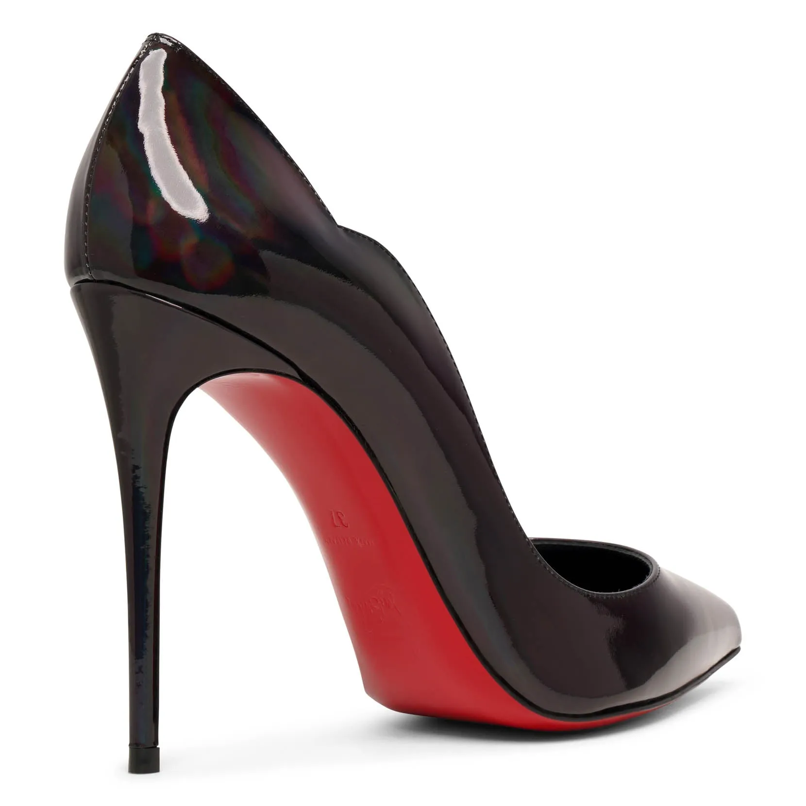 Hot Chick 100 patent psychic black pumps
