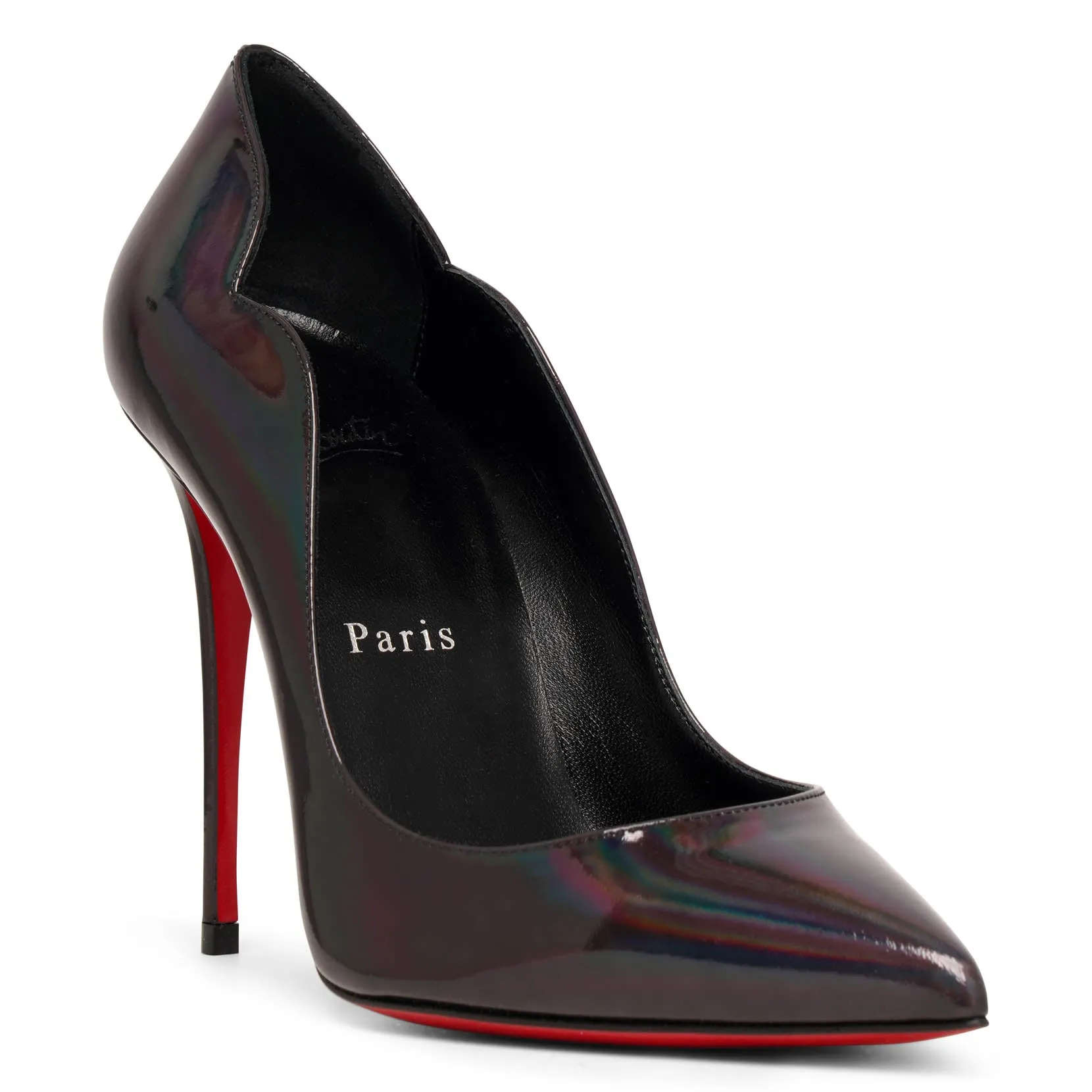 Hot Chick 100 patent psychic black pumps
