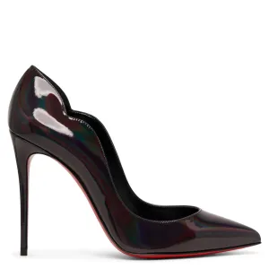 Hot Chick 100 patent psychic black pumps