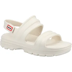 Hunter Women's Bloom Algae Sandal Eco-Friendly Slides with Adjustable Straps Durable Tread for All-Terrain Grip Comfortable Open-Toe Design