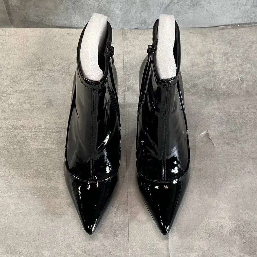 INC INTERNATIONAL CONCEPTS Women's Black Hallee Pointed-Toe Stiletto Booties SZ7