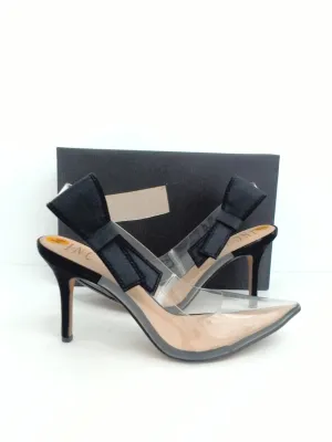 INC International Concepts Women's Coletta Clear Heels Size 10 M