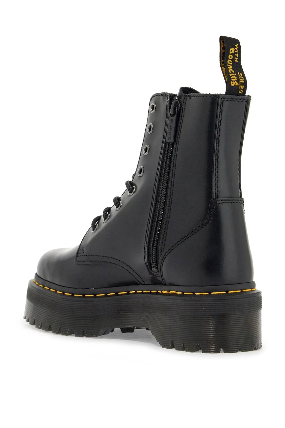 Jadon Leather Combat Boots