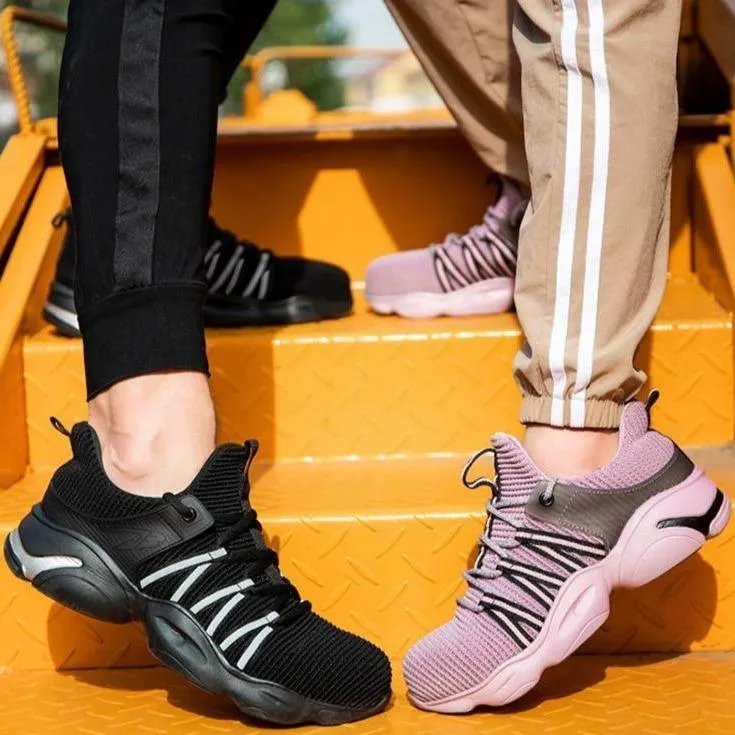 JB Madelyn Cushion Safety Steel Toe Shoes