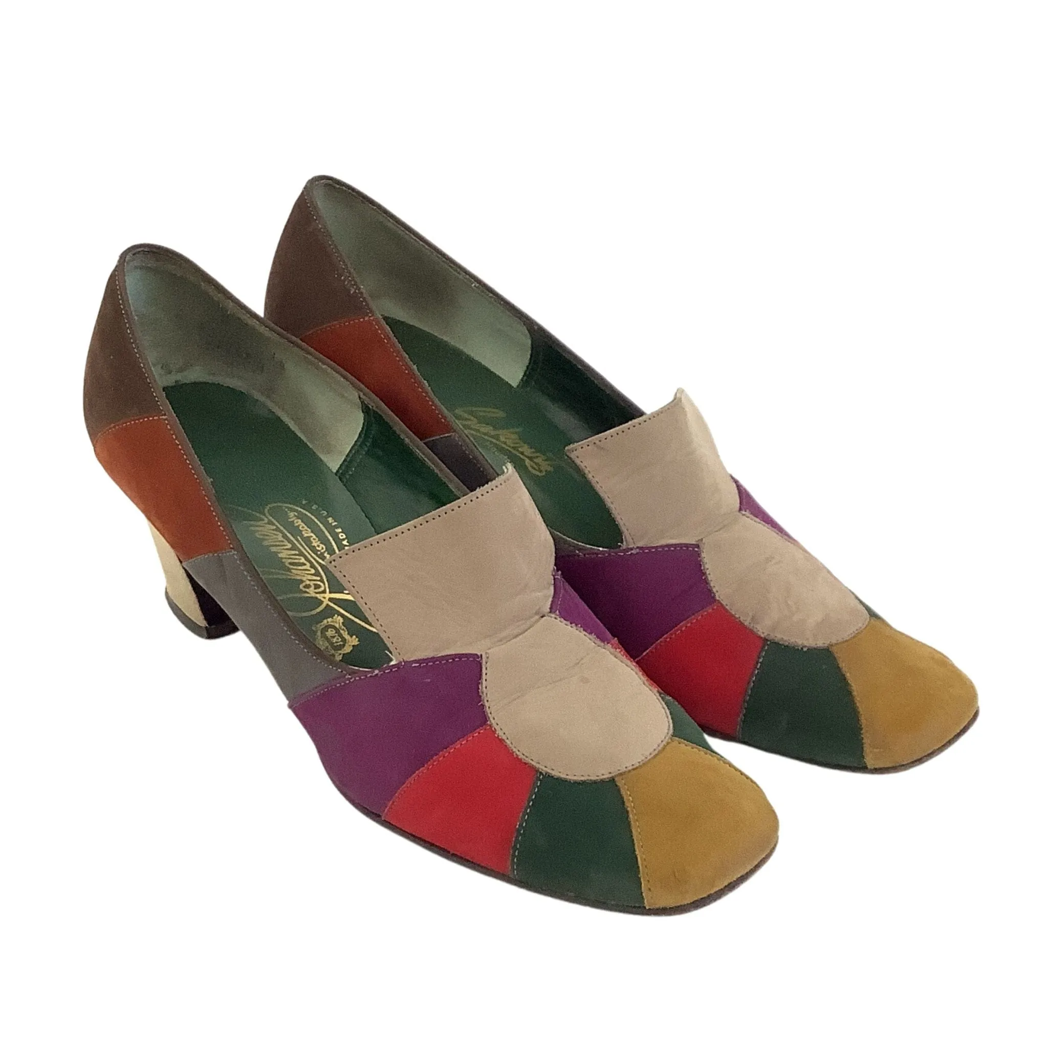 Johansen Color Block Heels