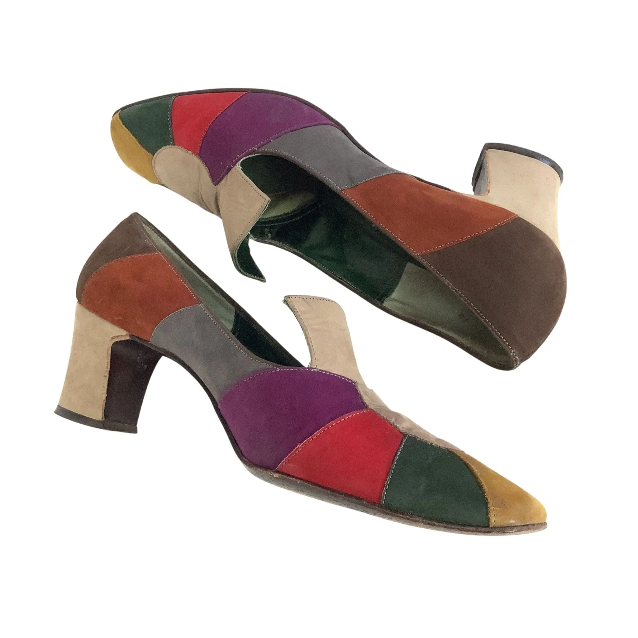 Johansen Color Block Heels
