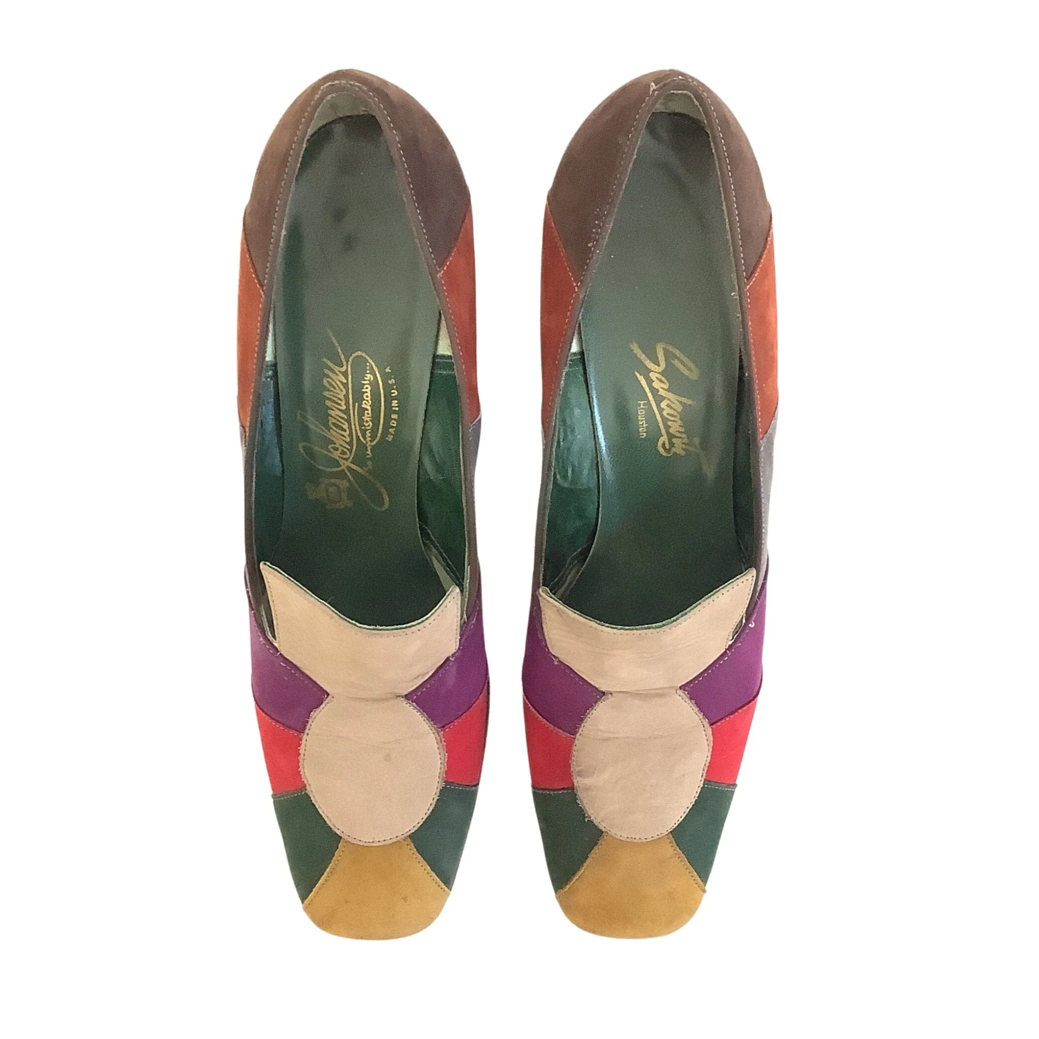Johansen Color Block Heels