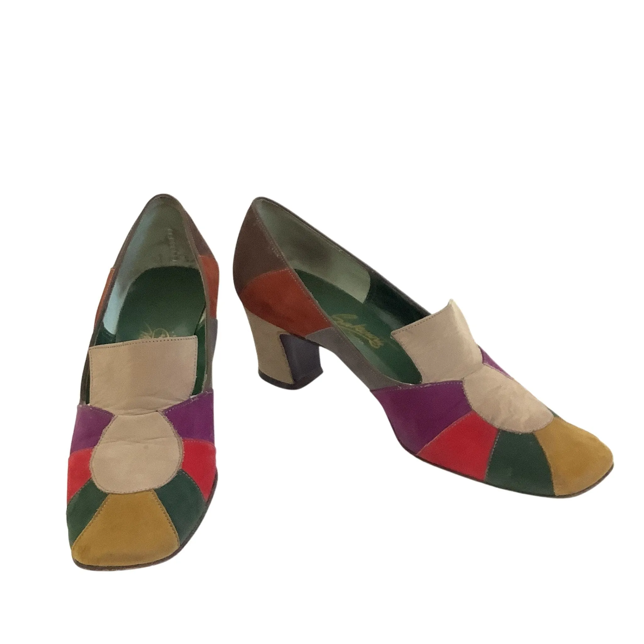 Johansen Color Block Heels