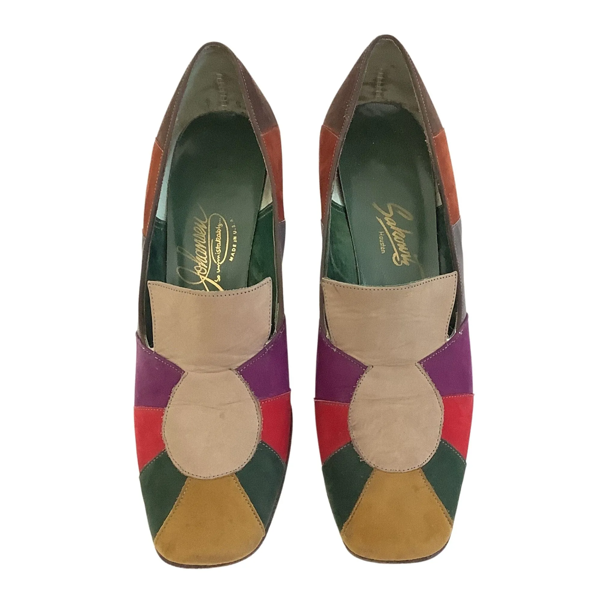 Johansen Color Block Heels