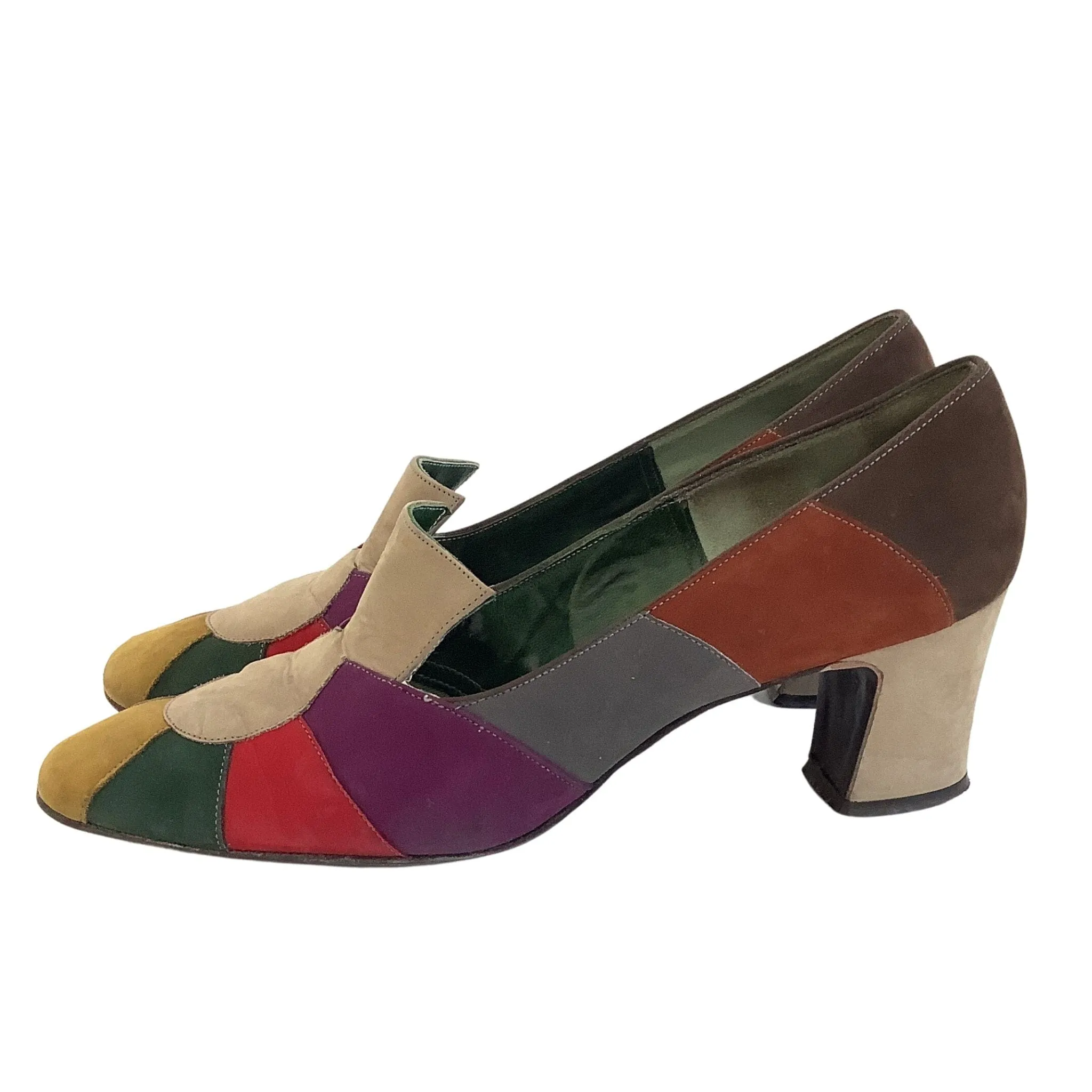 Johansen Color Block Heels