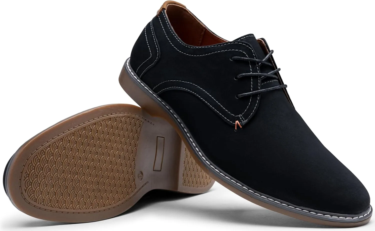 Jousen Men's Casual Dress Shoes Retro Business Classic Dress Shoes for Men