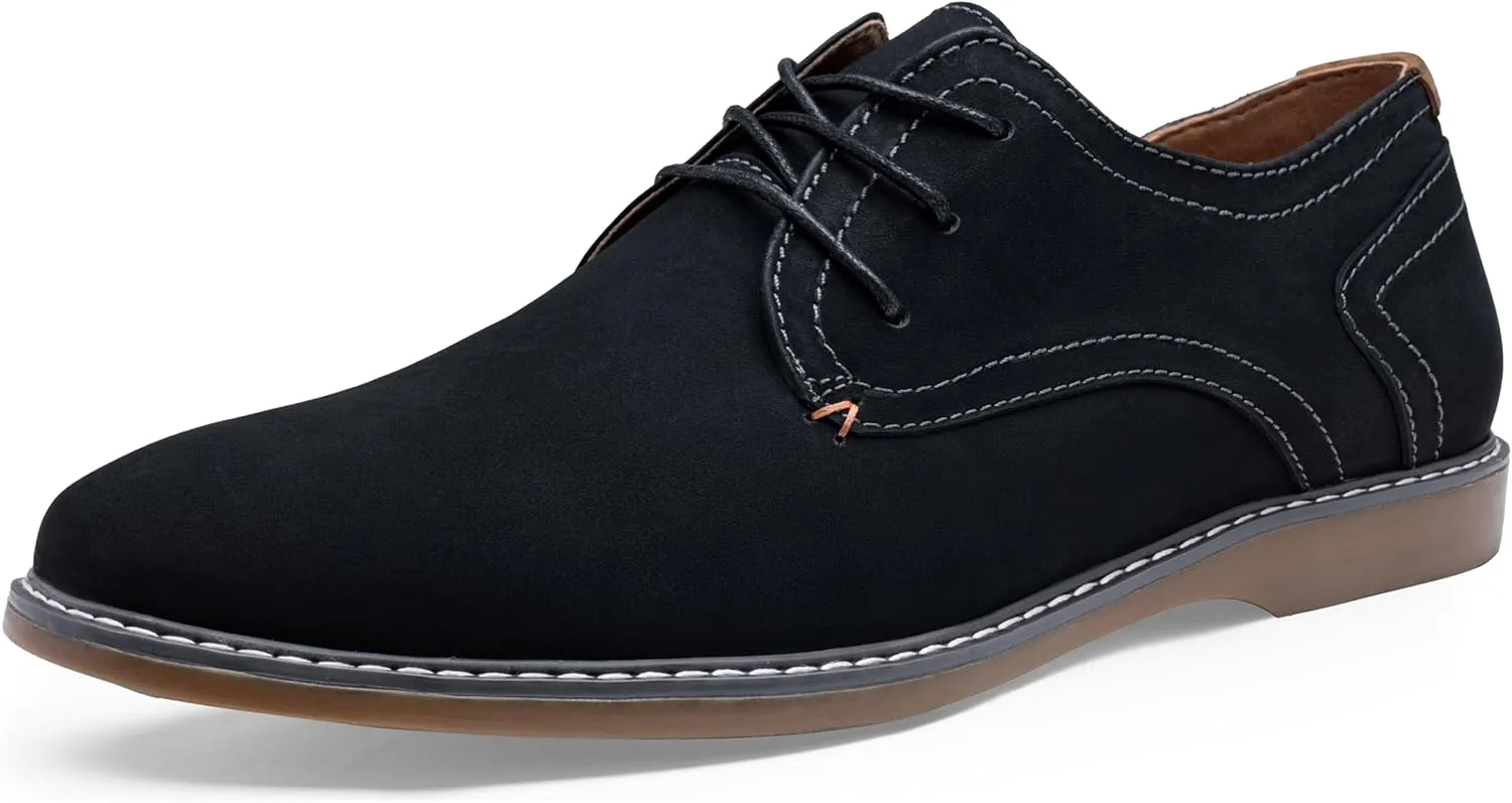 Jousen Men's Casual Dress Shoes Retro Business Classic Dress Shoes for Men