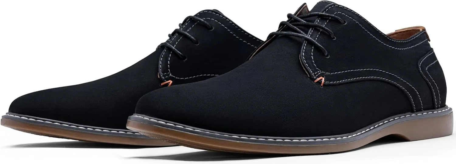 Jousen Men's Casual Dress Shoes Retro Business Classic Dress Shoes for Men