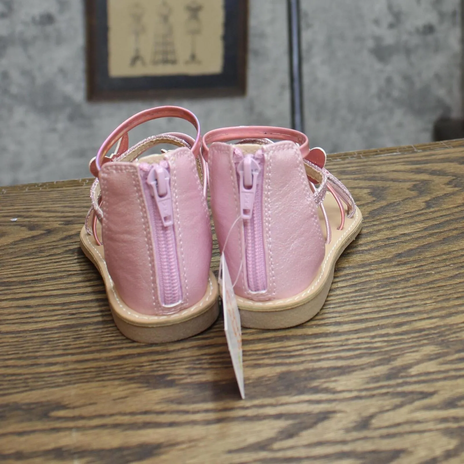Jumping Beans Adleyy Toddler Girls Gladiator Sandals ADLEYYPINK Pink 10T