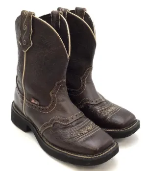 Justin Boots Women's L9618 Brown Western Boots - Size 7B