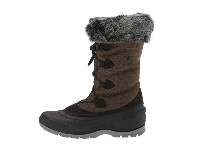 Kamik Women's Momentum 2 Snow Boot Fur Lined Warm Lace Boots