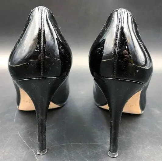 Kate Spade Women's Black Patent Leather Stiletto Heel Pumps - Size 8.5B ( COA)