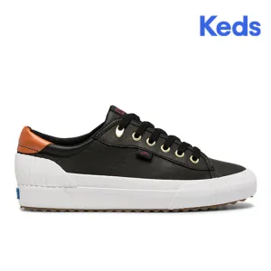Keds Women's Demi Trx Leather Women's Sneakers (Black) WH65524