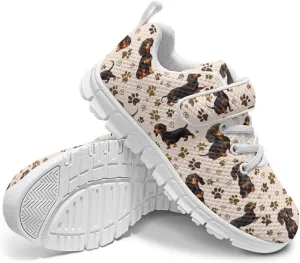 Kids' Dog Athletic Sneaker for Girls Boys Running Hiking Sneaker Tennis Fitness Training Shoes
