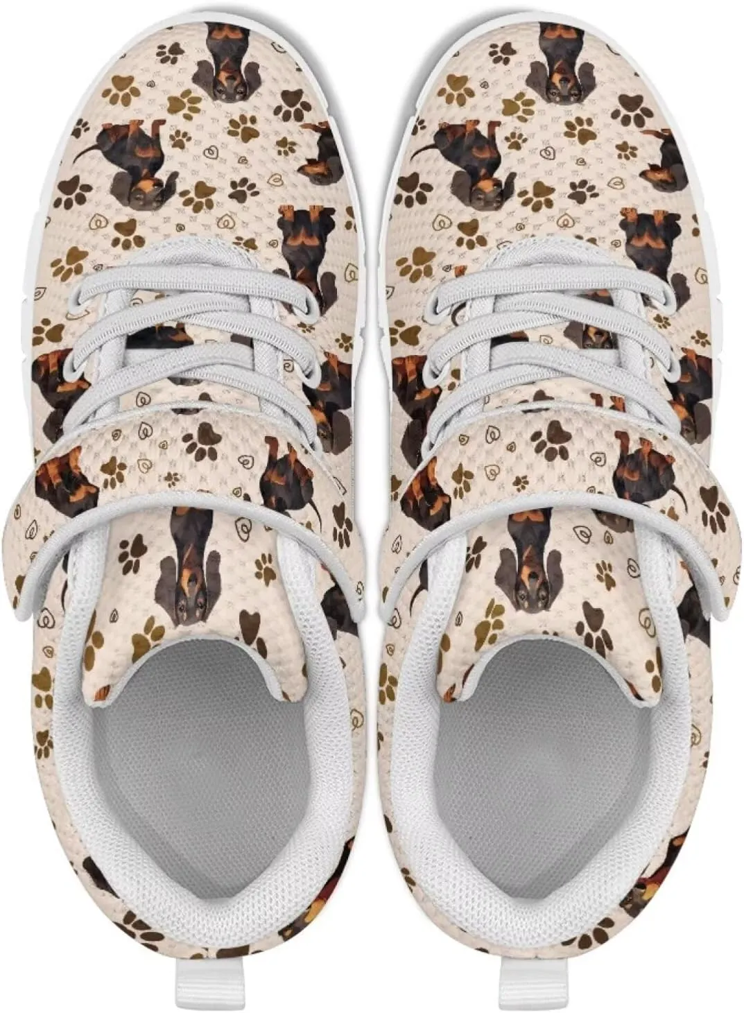 Kids' Dog Athletic Sneaker for Girls Boys Running Hiking Sneaker Tennis Fitness Training Shoes