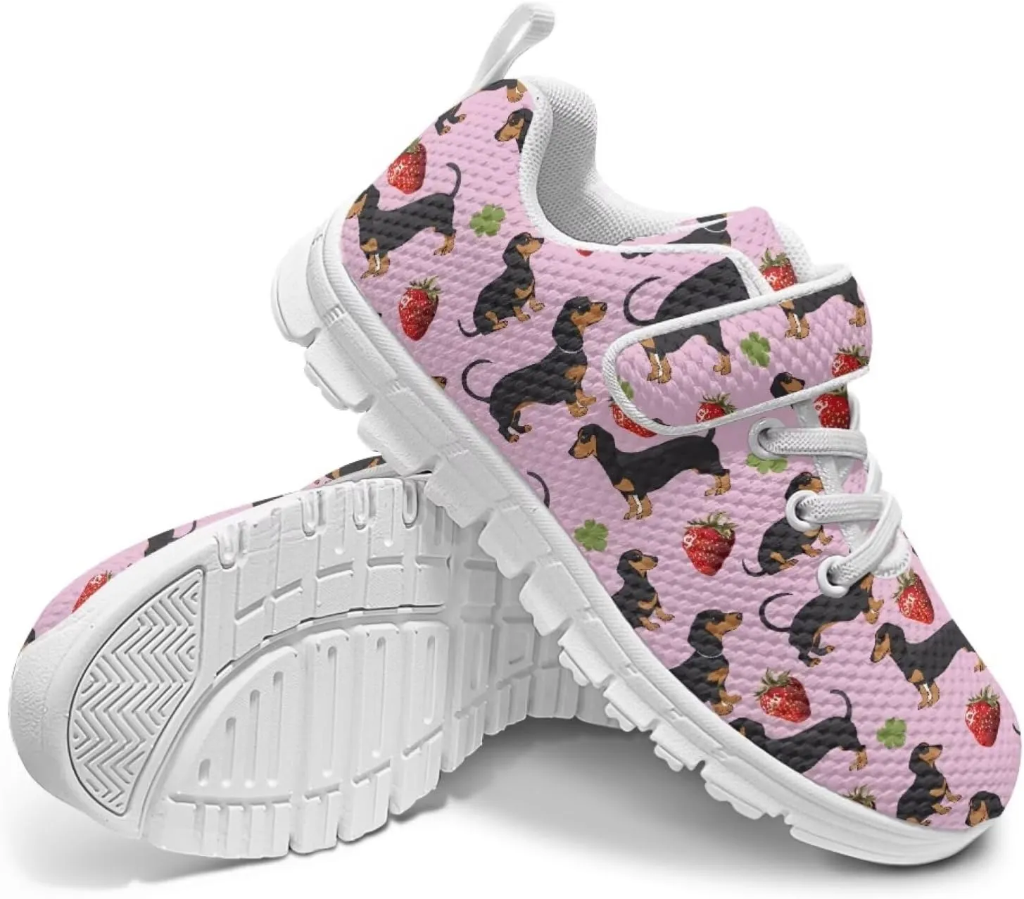 Kids' Dog Athletic Sneaker for Girls Boys Running Hiking Sneaker Tennis Fitness Training Shoes