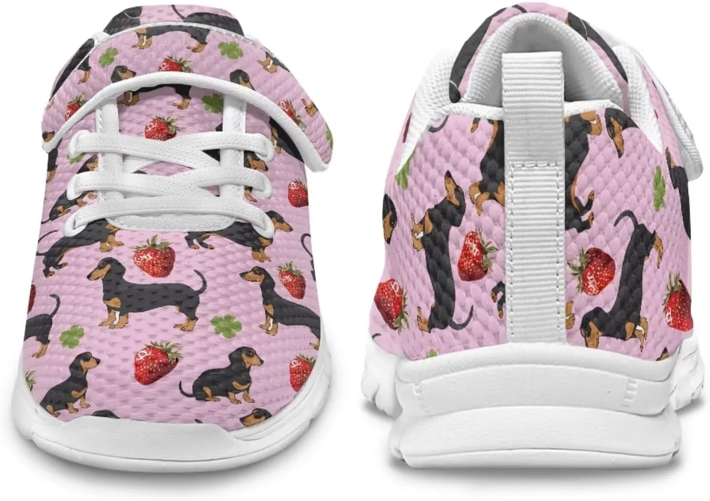 Kids' Dog Athletic Sneaker for Girls Boys Running Hiking Sneaker Tennis Fitness Training Shoes