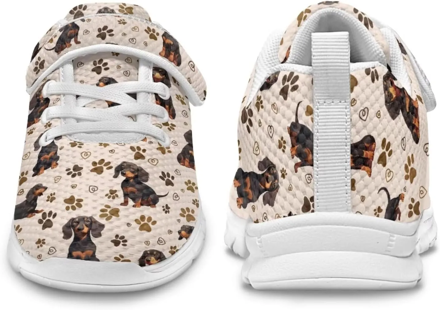 Kids' Dog Athletic Sneaker for Girls Boys Running Hiking Sneaker Tennis Fitness Training Shoes
