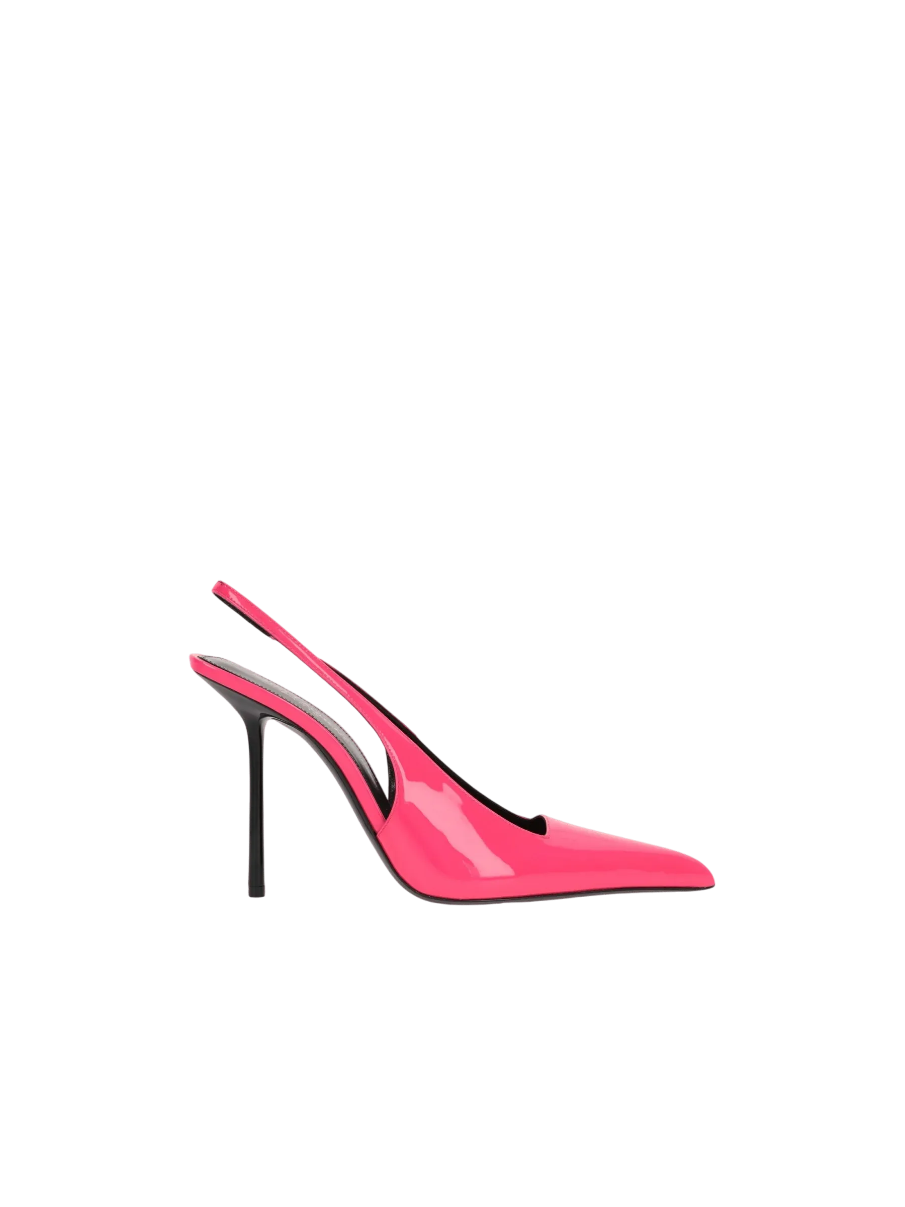 Kiss Patent Leather Slingbacks